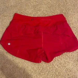 LULULEMON SPEED UP SHORTS